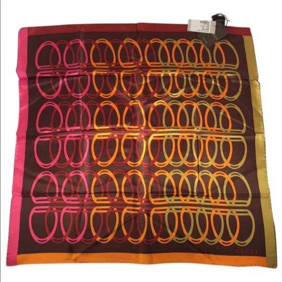 Authentic Gucci silk scarf🌸 - Picture 2 of 10